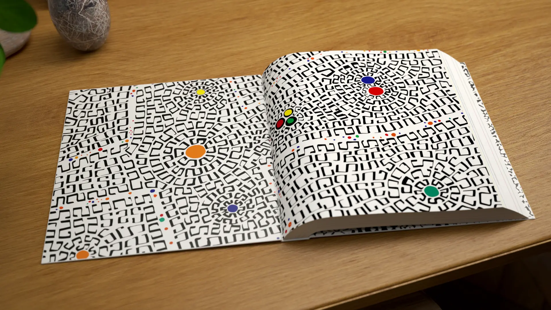 Layout design for the contemporary art and sculpture catalog of Estuardo Maldonado.