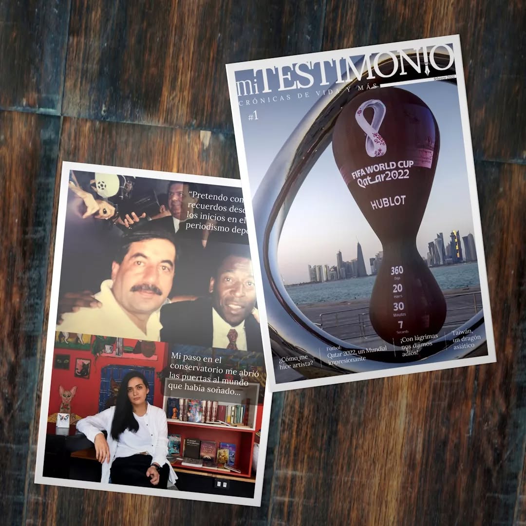 Revista Mi Testimonio no. 1, crónicas d...